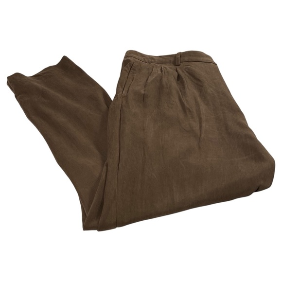 Tommy Bahama Men's Dark Brown Silk Blend Pants, 40 x 34 - Picture 1 of 15